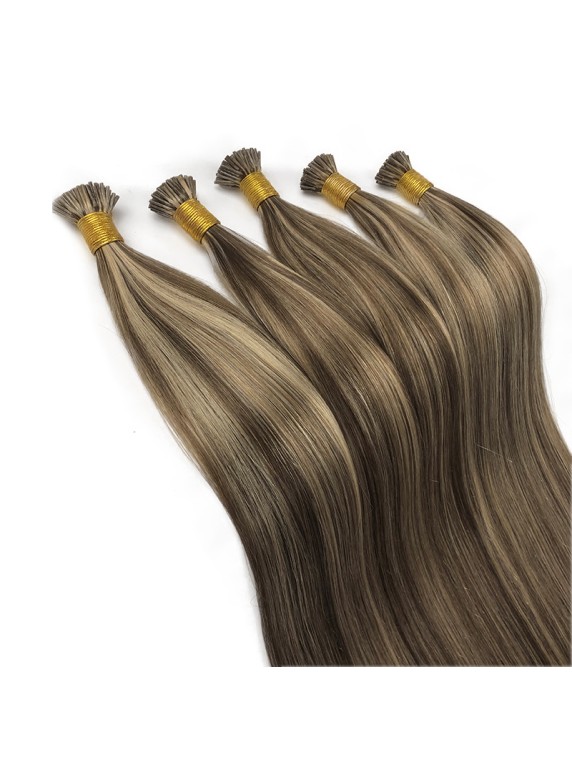 I U V Flat tips hair extensions 