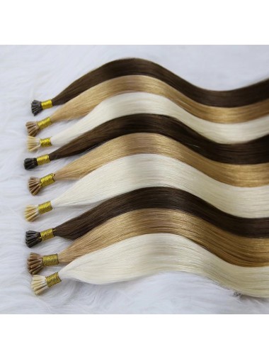 I U V Flat tips hair extensions