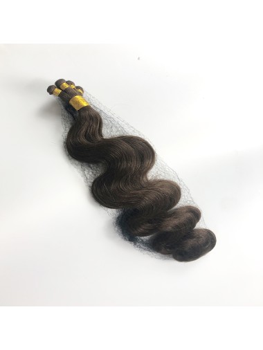 Hand tie weft human hair extension 