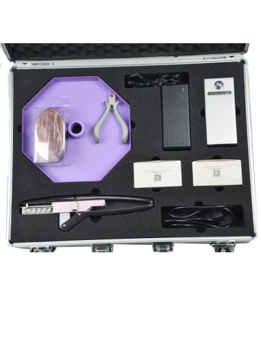 2nd generation 6D hair extension machine set-Alloy version