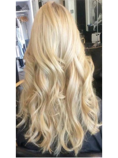 6D hair extension-blond#60